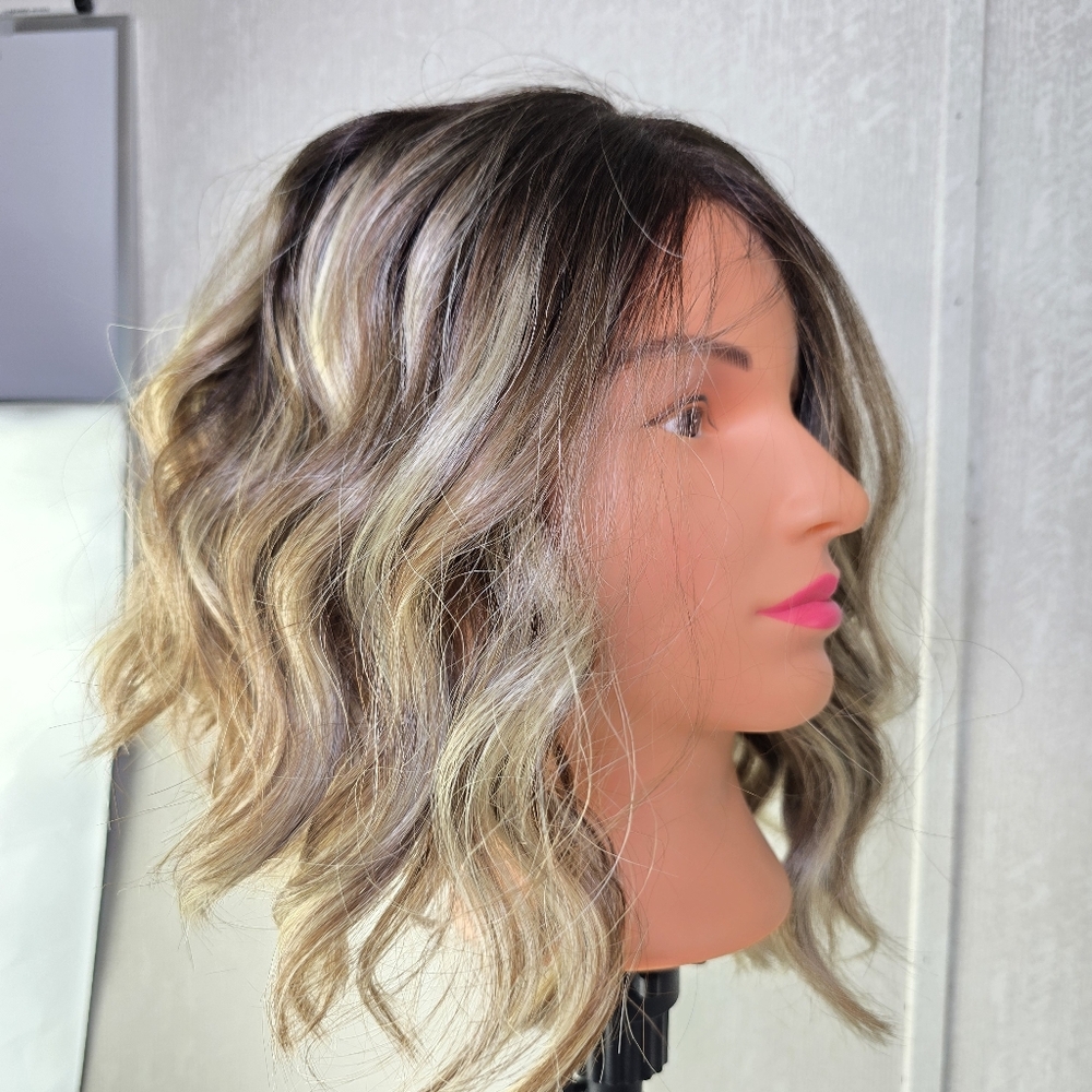 Marisol (Coffee Blend) Women's Hairpiece - Natural Blonde Brown - Picture 3 of 9